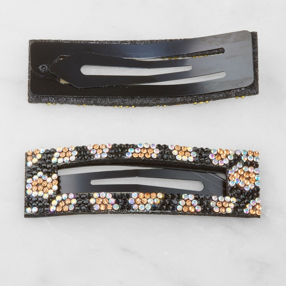 Large Pearl Hair Clips: (2 pairs large hair clips) - Picture 4 of 7